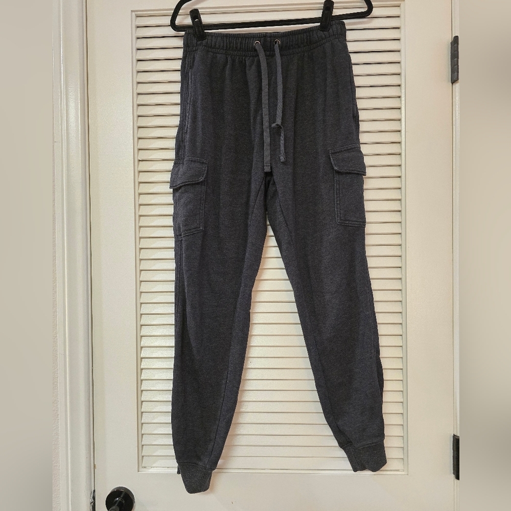 Goodfellow & Co - Men's Charcoal Grey Jogger Sweatpants W Drawstring & Pockets